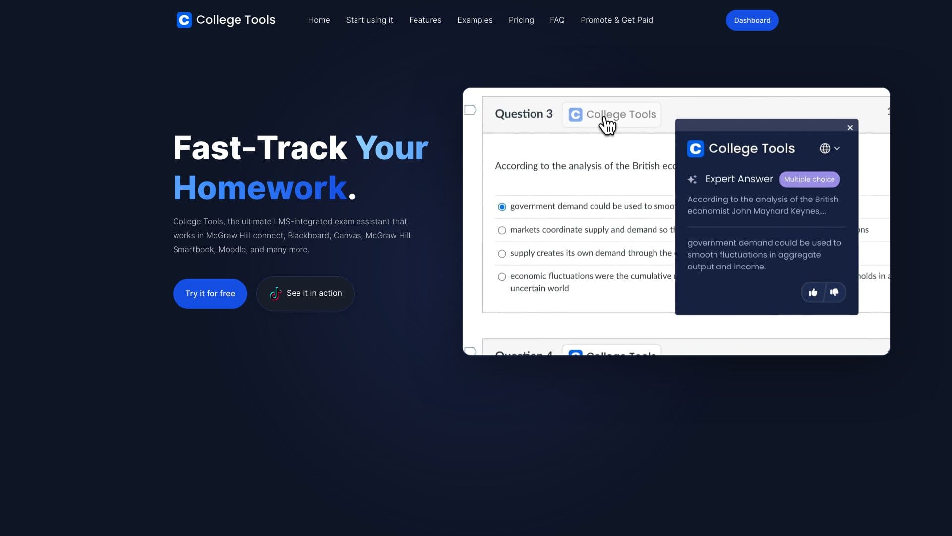 homework solver by college tools